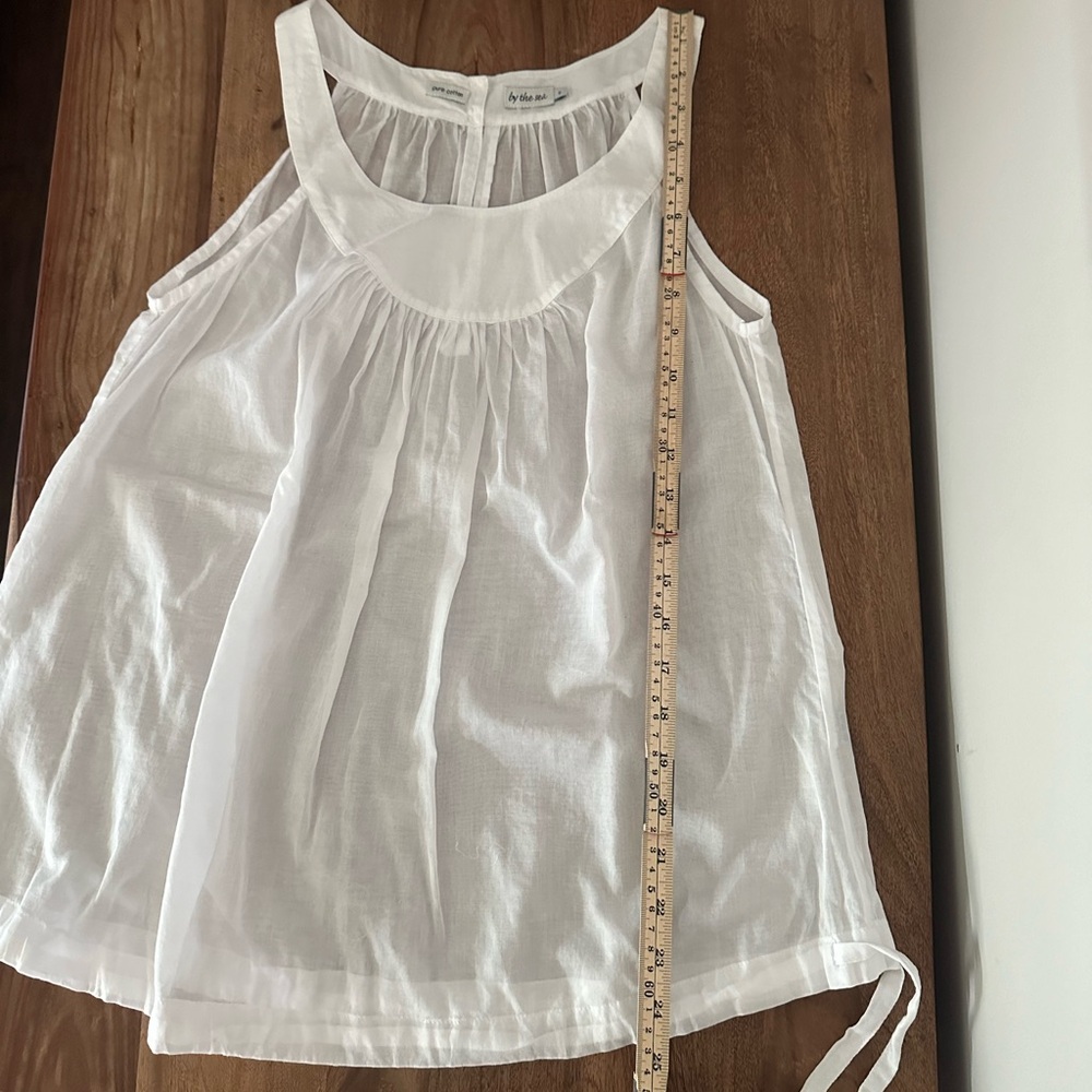 NWOT Sheer Pure Cotton breezy top by